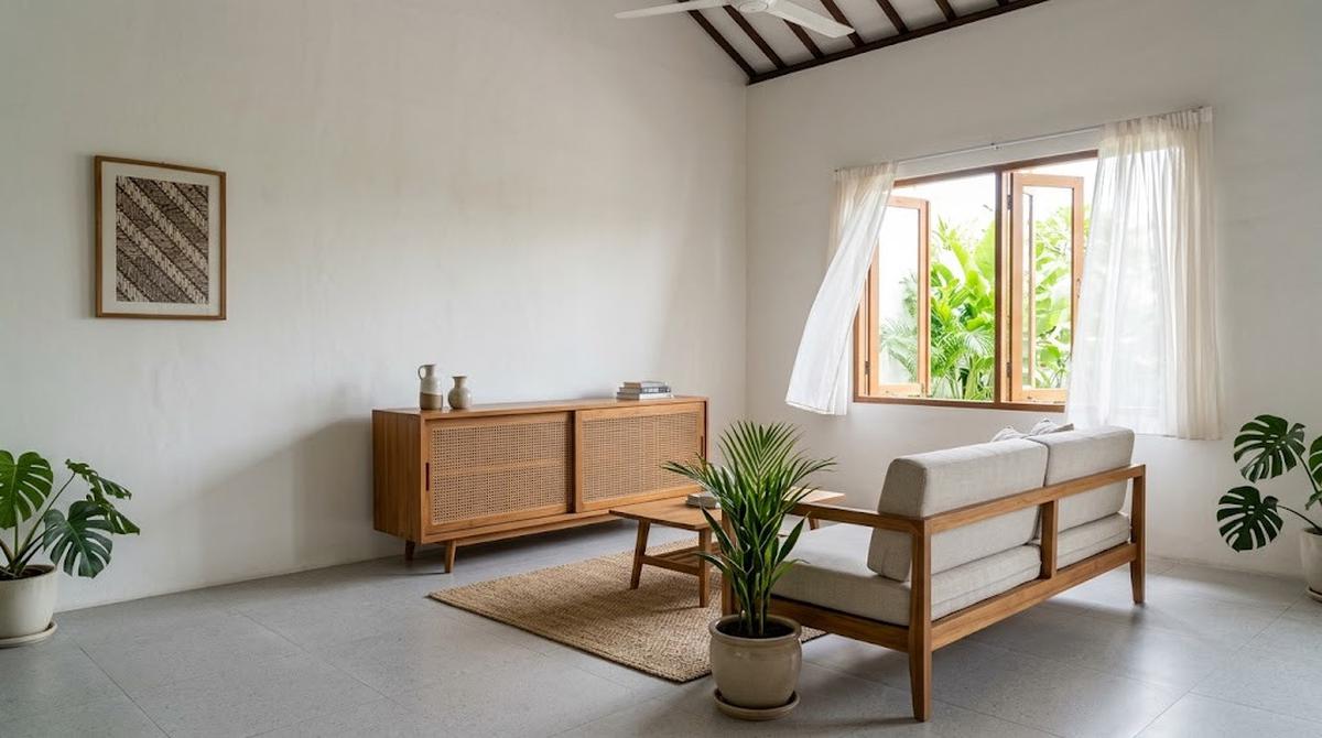 Memberi Jarak pada Penataan Furnitur