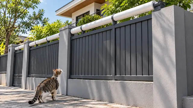 Cara Pasang Pipa Paralon Berputar di Ujung Pagar, Trik Murah Bikin Kucing Gagal Memanjat dan Kabur dari Rumah