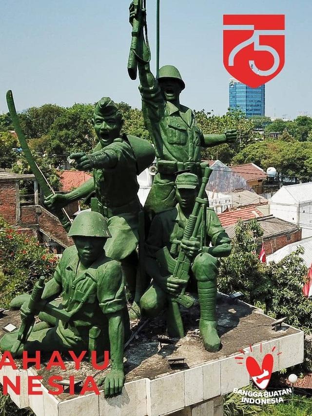 6 Potret Patung Perjuangan dan Monumen Pahlawan di Surabaya