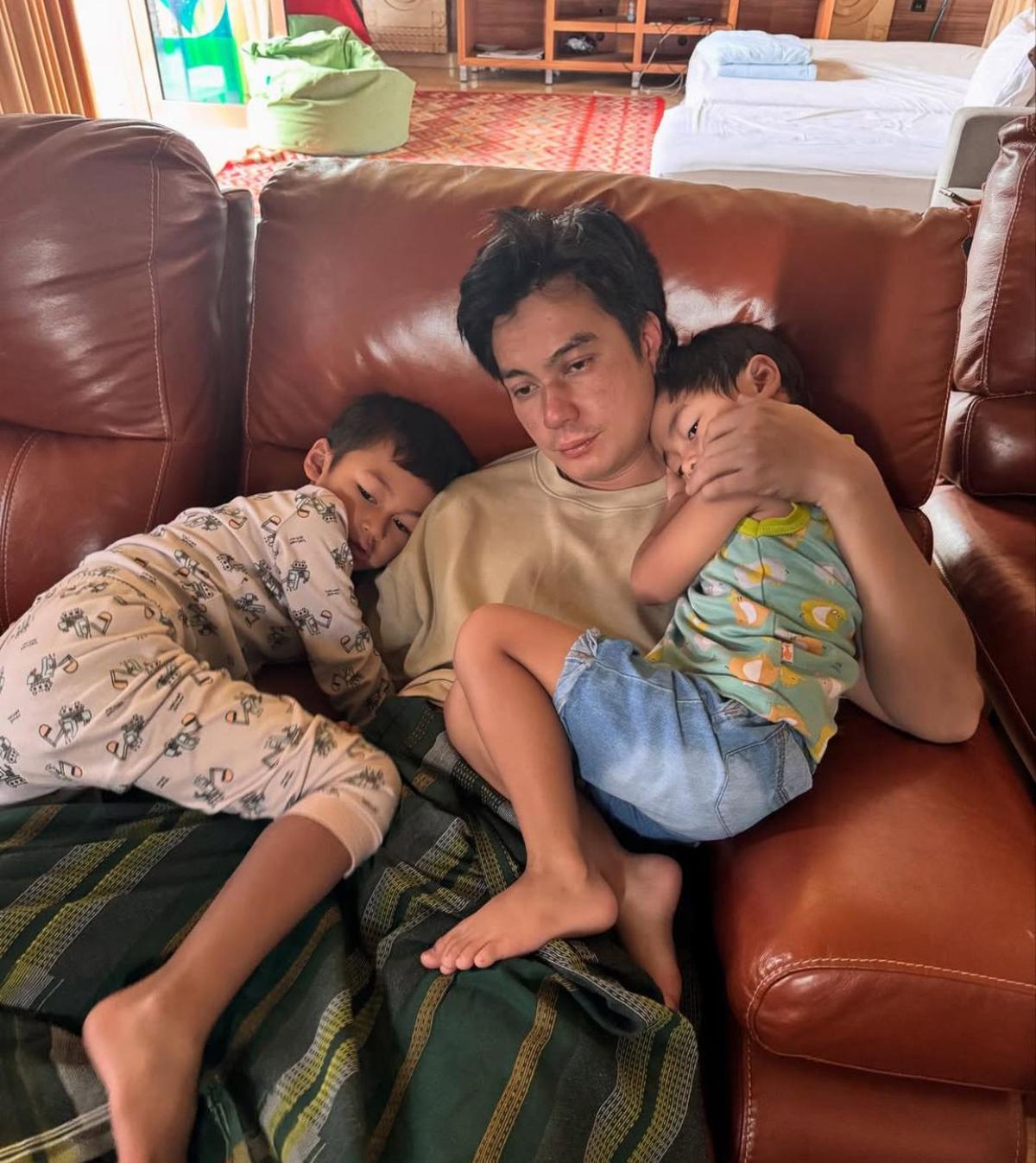 Baim Wong Bagikan Video Kiano dan Kenzo Menolak Bertemu Paula,  Ini Penyebabnya