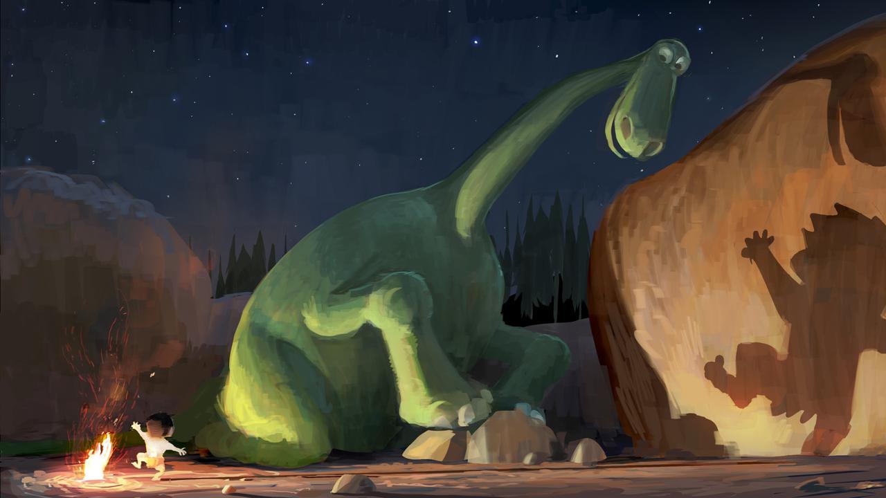 Tampilan Film Animasi The Good Dinosaur Dipamerkan
