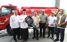 Kebut Pemulihan Pascabencana, Satgas PRR Serahkan Armada Tangki Air ke Pemkab Aceh Tengah