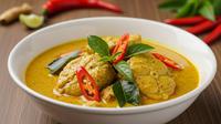 Ilustrasi Ikan Kuah Kuning. (Image by AI)