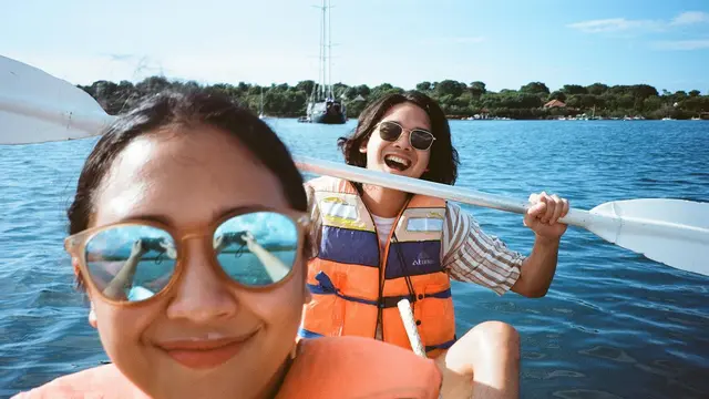 Sherina Munaf dan Baskara Mahendra (Instagram.com/baskaramahendra/)