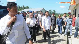 Kunjungan Jokowi ke Lampung untuk menindaklanjuti rencana kerjasama antarpemprov terkait masalah pangan, Lampung (23/4/2014) (Liputan6.com/herman Zakharia).