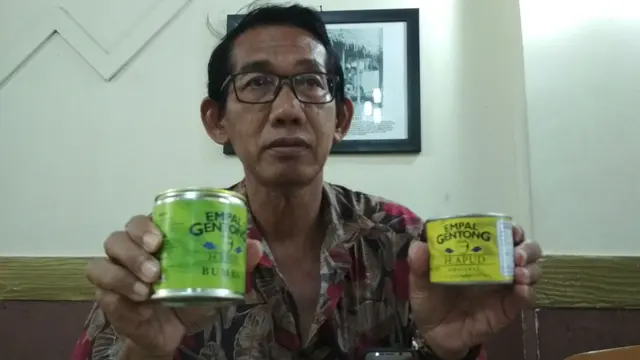 Cerita H Apud Ciptakan Empal Gentong Dalam Kemasan Kaleng