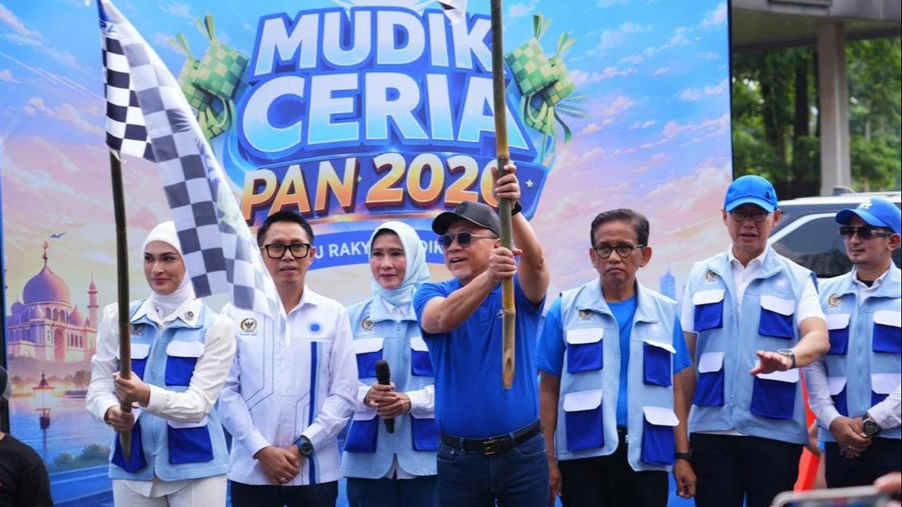 FOTO: Mudik Ceria PAN 2026 Berangkatkan Ribuan Warga Pulang Kampung Gratis