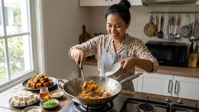 Resep Tahu Crispy Saus Madu