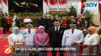 Pelantikan gubernur dan wakil gubernur DKI Jakarta Anies Baswedan-Sandiaga Uno yang digelar di Istana Negara berlangsung cukup meriah.