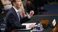 Mark Zuckerberg, Co-founder Facebook. (Liputan6/AP)