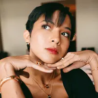 Putri Marino yang terkenal dengan gaya rambut pendeknya yang ikonis, baru saja memamerkan penampilan anyar nan segar. Foto: Instagram.