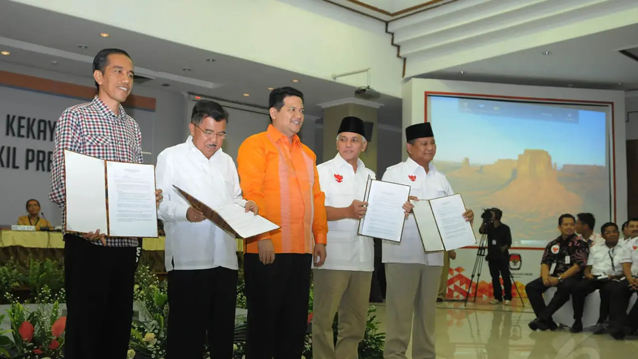 KPU Beberkan Harta 2 Capres-Cawapres 