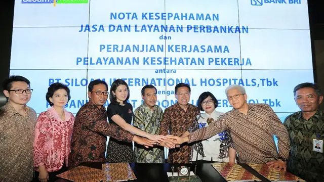 Bank BRI Gandeng Siloam Hospitals Perkuat Layanan Perbankan dan Layanan Kesehatan