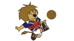  Willie adalah maskot pertama Piala Dunia 1966. Wille adalah Seekor singa yang merupakan simbol tipikal dari Kerajaan Inggris. Ia mengenakan kaos Union Jack dengan kata "WORLD CUP"(Istimewa).