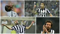 Predikat sebagai klub besar membuat Juventus menjadi daya tarik bagi para pesepak bola top dunia. Berikut 9 pemain bintang yang pernah didatangkan Si Nyonya Tua dengan harga murah. (AFP-EPA)