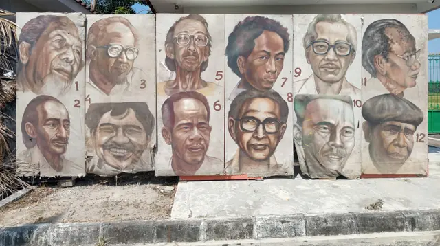 Poster Ikonik ‘Hidup Ataoe Mati’ Trubus Soedarsono, Seniman di Pusaran Perlawanan
