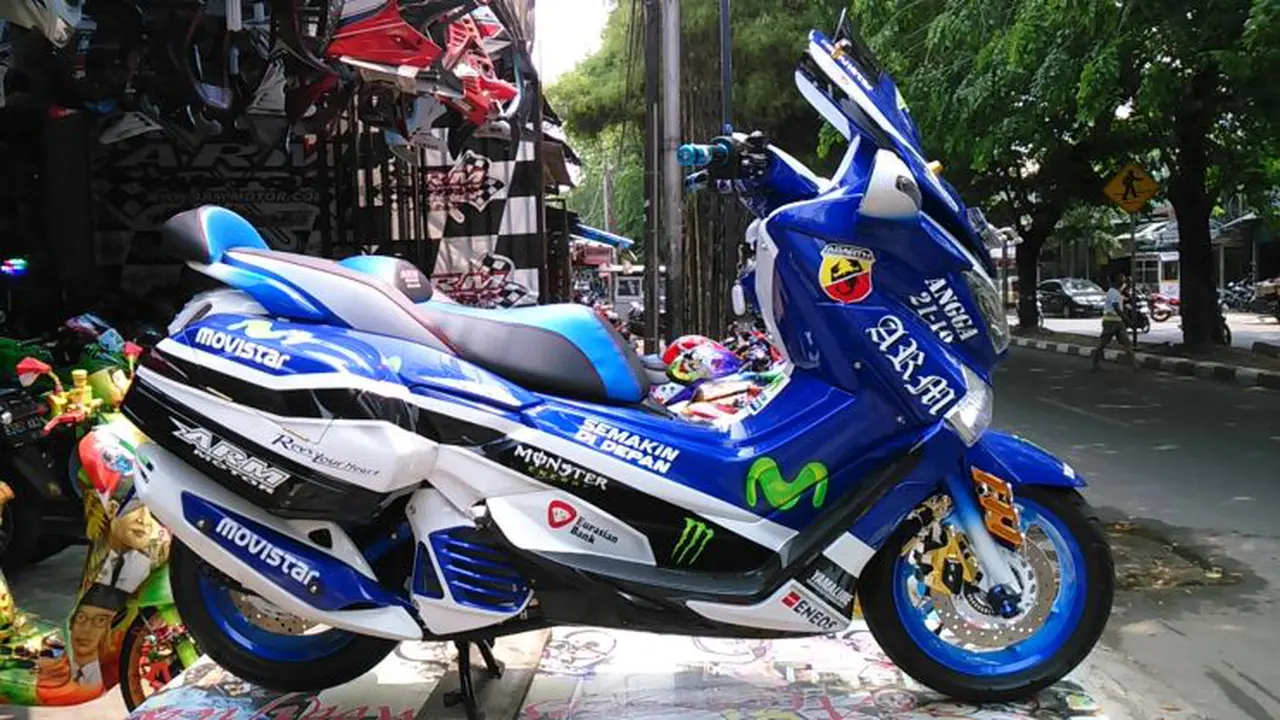 ARM Tawarkan Paket Modifikasi Yamaha NMax