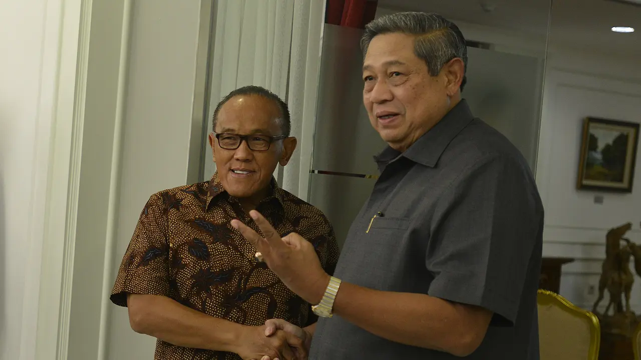 Ketemu SBY, Ical Tak Bicara Capres-Cawapres