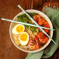Ilustrasi mie kuah dengan udang/copyright unsplash.com/Michele Blackwell