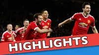 Video highlights Premier League antara Manchester United melawan Crystal Palace yang berakhir dengan skor 2-0, Kamis (21/4/2016) dini hari.