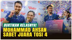 Comeback Manis! Mohammad Ahsan Buktikan Ketajamannya, Juara Bareng Ziva Magnolya di TOSI 4