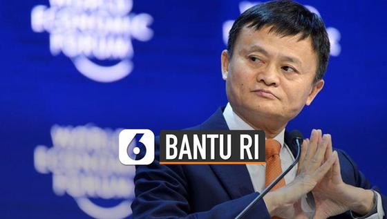 VIDEO: Jack Ma Sumbang Perlengkapan Medis untuk Indonesia Hadapi COVID-19