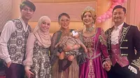 6 Potret Gaya Memukau Inul Daratista dan Lesti Kejora di Ultah Anak Angga Wijaya