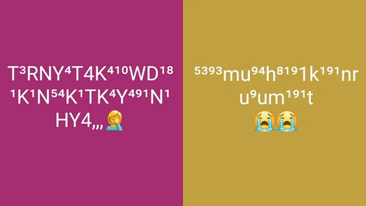 6 Status WhatsApp Netizen Pakai Huruf dan Angka Ini Bikin Geleng Kepala