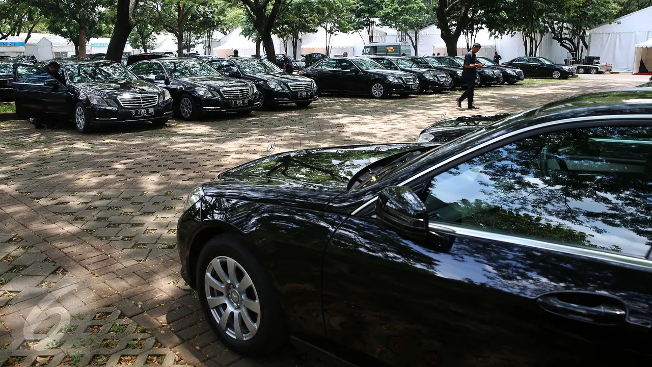 Mobil Mewah Siap Sambut Raja Salman