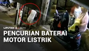 Pencurian Baterai Motor Listrik