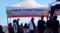 VIDEO: Uniknya Festival Seni Pasir di Lumajang