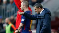 Valverde Keluhkan Penampilan Barcelona pada Babak Kedua