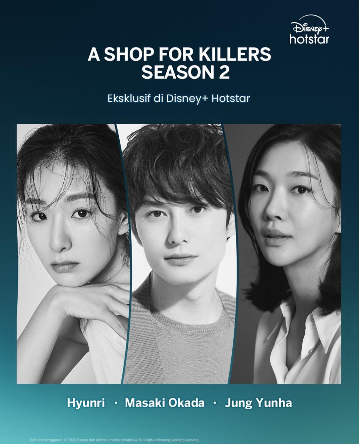 Masaki Okada Gabung ke 'A SHOP FOR KILLERS SEASON 2', Ini Perannya