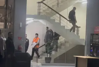 eks Menteri Agama (Menag) Yaqut Cholil Quomas ditahan dalam perkara kasus korupsi kuota haji. (Liputan6.com/Muhammad Radityo)