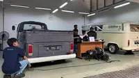 Volkwagen Van Club Sedang Uji Emisi di Audi Center MT Haryono