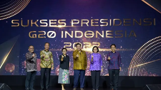 Menteri koordinator Bidang Perekonomian Airlangga Hartarto mengundang seluruh pengampu working group pada Sherpa Track dan Finance Track, engagement group, kontributor, dan pihak yang terlibat dalam penyelenggaraan Presidensi G20 Indonesia 2022.