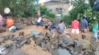 Kawasan wisata Parapat, Danau Toba, Simalungun, diterjang banjir bandang dan longsor