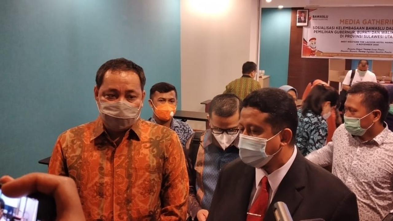 Muhammad didampingi Ketua Badan Pengawas Pemilu (Bawaslu) Provinsi Sulut Herwyn Malonda.