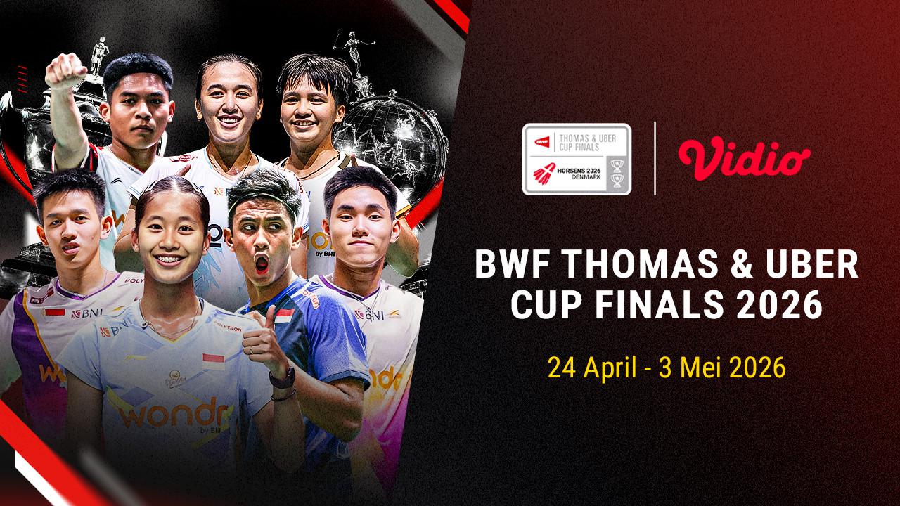 Jadwal Live Streaming Indonesia dalam Thomas & Uber Cup 2026, Eksklusif di Vidio