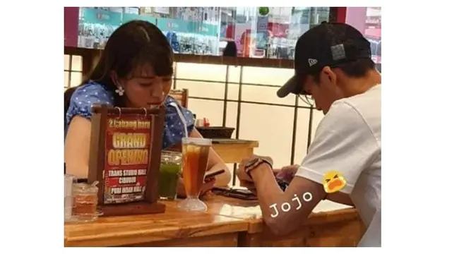 Momen kedekatan Jonatan Chris dan Shanju eks JKT48