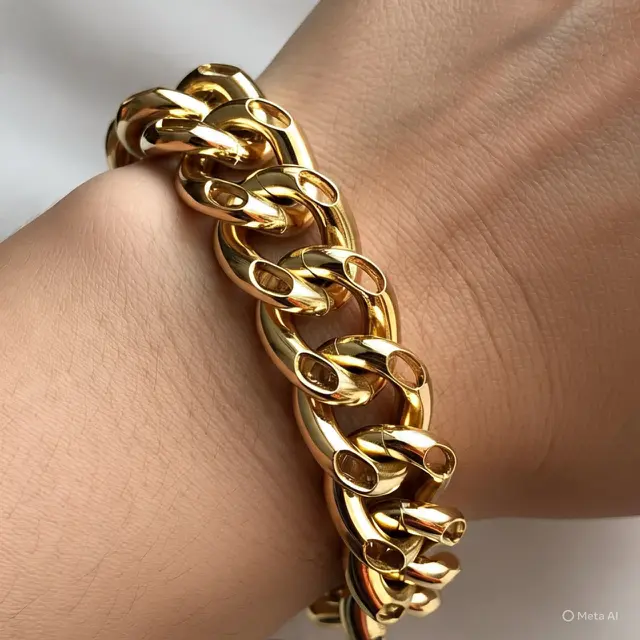 Model Gelang Emas untuk Wanita Gemuk