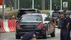 Pemimpin Korea Utara Kim Jong-un telah tiba di Singapura, untuk bersiap melakukan pertemuan bersejarah dengan Presiden Amerika Serikat Donald Trump.