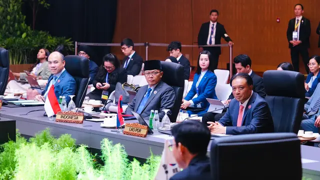 ASEAN–Republic of Korea Post Ministerial Conference (PMC) yang berlangsung di Kuala Lumpur, Malaysia, Kamis (10/7/2025). (Dok. Kemlu RI)