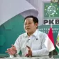 Ketua Umum PKB Abdul Muhaimin Iskandar atau akrab disapa Cak Imin saat menyampaikan pidato awal tahun 2022. (Foto: Dokumentasi PKB).