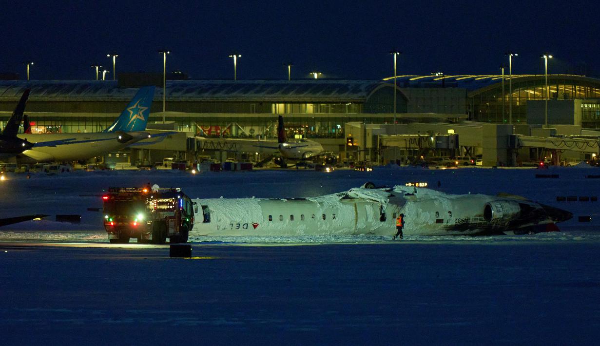 Dewan Keselamatan Transportasi Kanada (TSB) menyatakan akan mengirimkan tim penyelidik dan Dewan Keselamatan Transportasi Nasional Amerika Serikat. (Geoff Robins/AFP)