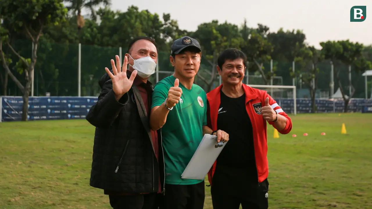 Latihan Timnas Indonesia U-20 untuk Persiapan Kualifikasi Piala Asia U-20 2023