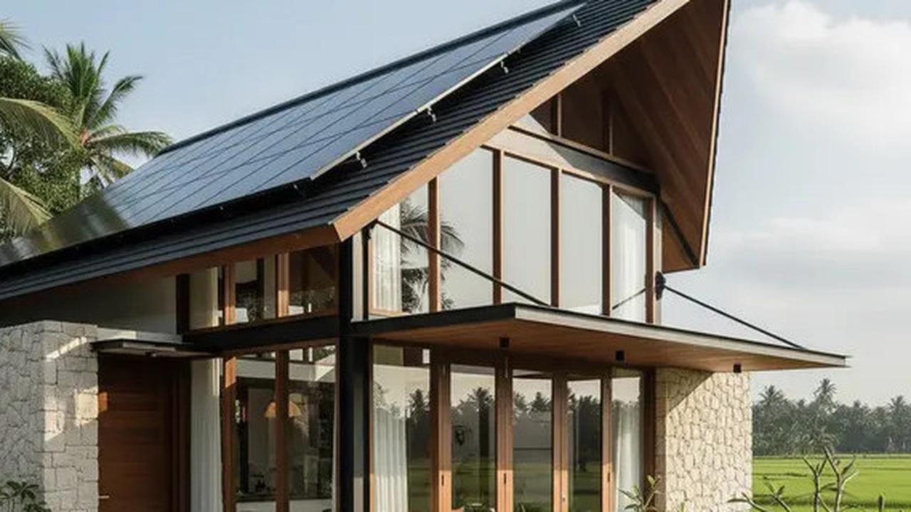 7 Desain Rumah Sederhana yang Mewah dengan Atap Modern 2025, Ideal untuk Hunian di Desa