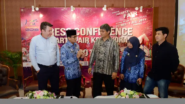 Konferensi Pers Pekan Raya Jakarta 2018