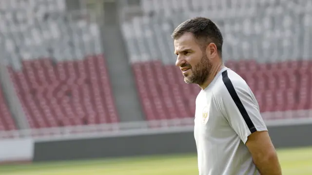 Latihan Timnas Indonesia