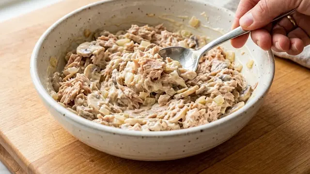 Resep Roti Isi Tuna Jamur
